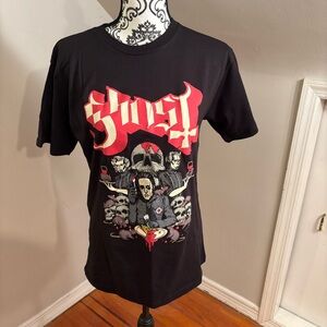 NWOT Ghost Cherry Pie T-Shirt Size S Band Tee Heavy Metal Rock Music Goth